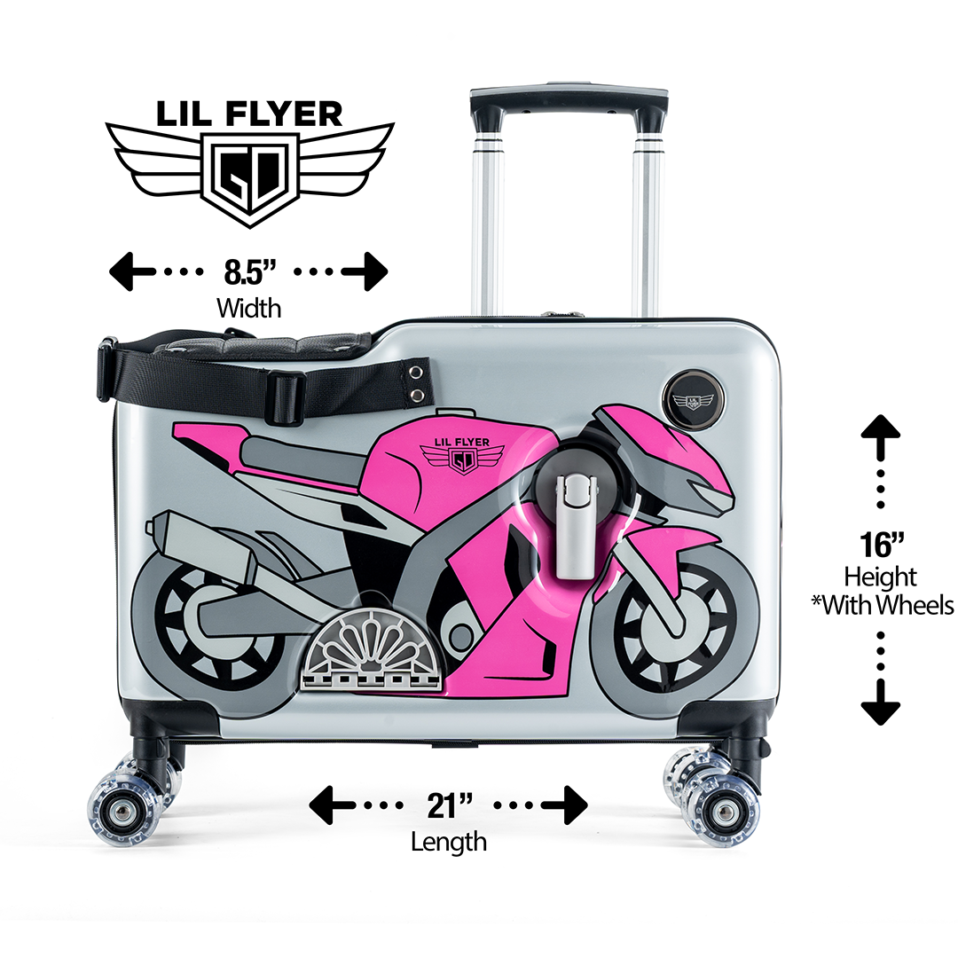 Pink Motorcycle LIL FLYER GO